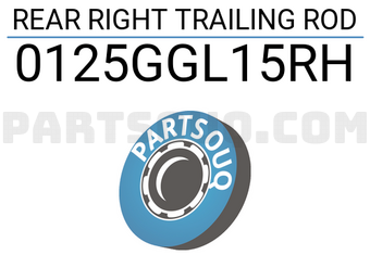 FEBEST 0125GGL15RH REAR RIGHT TRAILING ROD