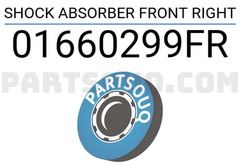 FEBEST 01660299FR SHOCK ABSORBER FRONT RIGHT