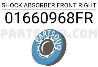FEBEST 01660968FR SHOCK ABSORBER FRONT RIGHT