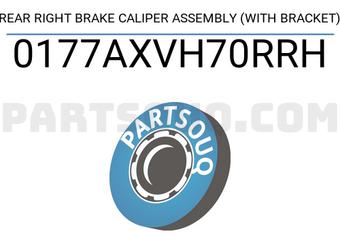 FEBEST 0177AXVH70RRH REAR RIGHT BRAKE CALIPER ASSEMBLY (WITH BRACKET)