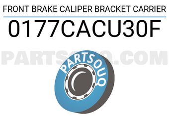 FEBEST 0177CACU30F FRONT BRAKE CALIPER BRACKET CARRIER