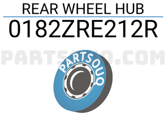 FEBEST 0182ZRE212R REAR WHEEL HUB