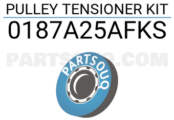 FEBEST 0187A25AFKS pulley tensioner kit