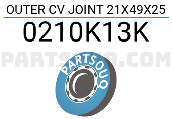 FEBEST 0210K13K OUTER CV JOINT 21X49X25