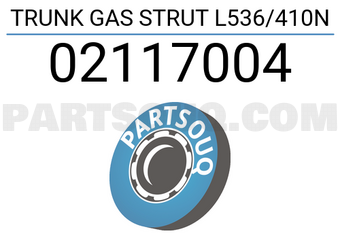 FEBEST 02117004 TRUNK GAS STRUT L536/410N