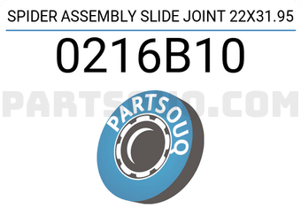 FEBEST 0216B10 SPIDER ASSEMBLY SLIDE JOINT 22X31.95