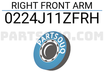 FEBEST 0224J11ZFRH RIGHT FRONT ARM