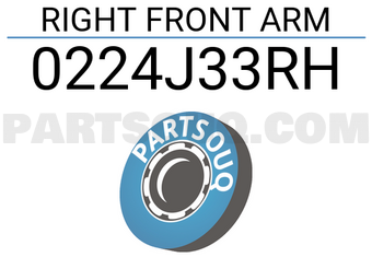 FEBEST 0224J33RH RIGHT FRONT ARM