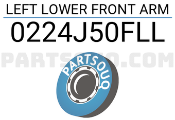 FEBEST 0224J50FLL LEFT LOWER FRONT ARM