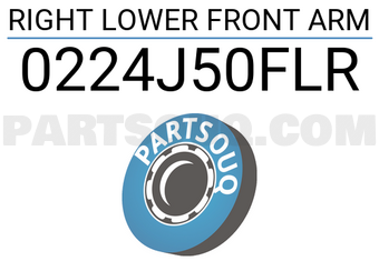 FEBEST 0224J50FLR RIGHT LOWER FRONT ARM