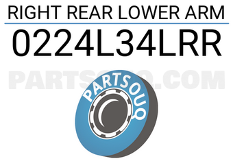 FEBEST 0224L34LRR right rear lower arm