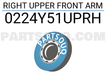 FEBEST 0224Y51UPRH RIGHT UPPER FRONT ARM
