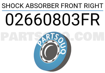 FEBEST 02660803FR SHOCK ABSORBER FRONT RIGHT