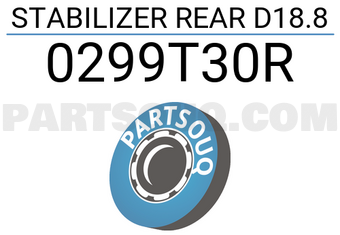 FEBEST 0299T30R STABILIZER REAR D18.8