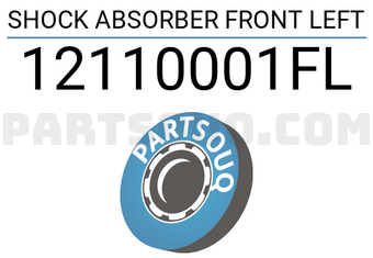 FEBEST 12110001FL SHOCK ABSORBER FRONT LEFT
