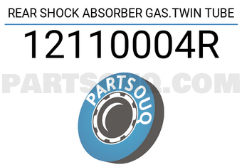 FEBEST 12110004R REAR SHOCK ABSORBER GAS.TWIN TUBE