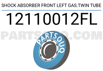 FEBEST 12110012FL SHOCK ABSORBER FRONT LEFT GAS.TWIN TUBE