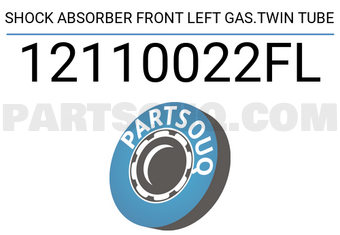 FEBEST 12110022FL SHOCK ABSORBER FRONT LEFT GAS.TWIN TUBE
