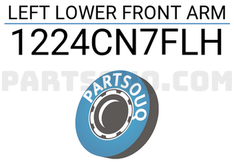 FEBEST 1224CN7FLH LEFT LOWER FRONT ARM