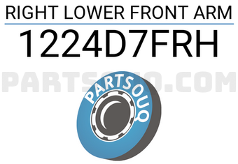 FEBEST 1224D7FRH RIGHT LOWER FRONT ARM