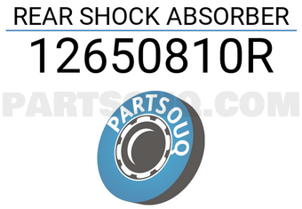 FEBEST 12650810R REAR SHOCK ABSORBER