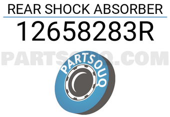 FEBEST 12658283R REAR SHOCK ABSORBER