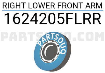 FEBEST 1624205FLRR RIGHT LOWER FRONT ARM