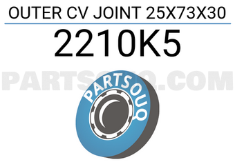 FEBEST 2210K5 OUTER CV JOINT 25X73X30