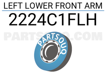 FEBEST 2224C1FLH left lower front arm