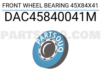 FEBEST DAC45840041M FRONT WHEEL BEARING 45X84X41