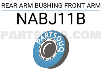 FEBEST NABJ11B REAR ARM BUSHING FRONT ARM