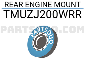 FEBEST TMUZJ200WRR REAR ENGINE MOUNT