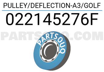 FEBI 022145276F PULLEY/DEFLECTION-A3/GOLF