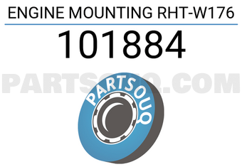 FEBI 101884 ENGINE MOUNTING RHT-W176