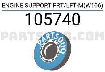 FEBI 105740 ENGINE SUPPORT FRT/LFT-M(W166)