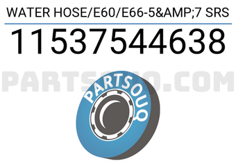 FEBI 11537544638 WATER HOSE/E60/E66-5&7 SRS