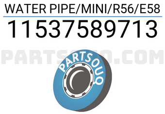 FEBI 11537589713 WATER PIPE/MINI/R56/E58