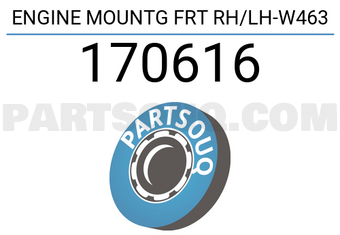 FEBI 170616 ENGINE MOUNTG FRT RH/LH-W463