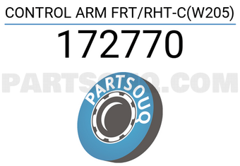 FEBI 172770 CONTROL ARM FRT/RHT-C(W205)