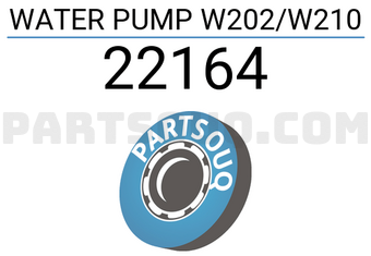 FEBI 22164 WATER PUMP W202/W210