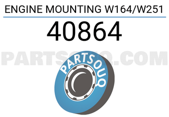 FEBI 40864 ENGINE MOUNTING W164/W251