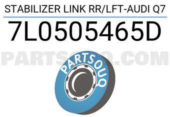 FEBI 7L0505465D STABILIZER LINK RR/LFT-AUDI Q7