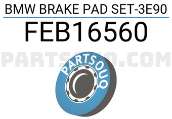 FEBI FEB16560 BMW BRAKE PAD SET-3E90