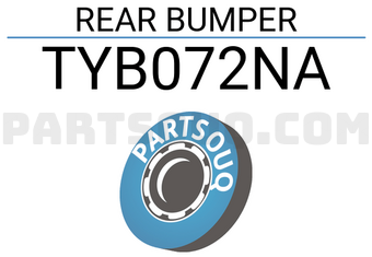 FPI TYB072NA REAR BUMPER