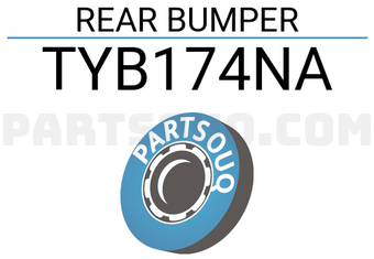 FPI TYB174NA REAR BUMPER
