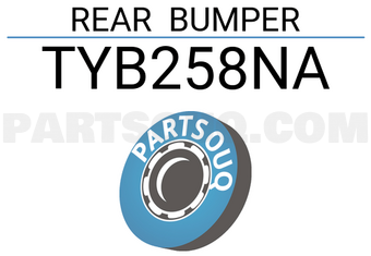 FPI TYB258NA REAR BUMPER