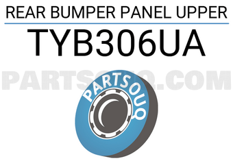 FPI TYB306UA REAR BUMPER PANEL UPPER