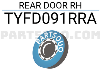 FPI TYFD091RRA REAR DOOR RH
