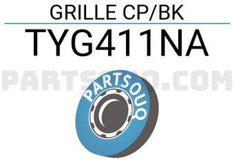 FPI TYG411NA GRILLE CP/BK