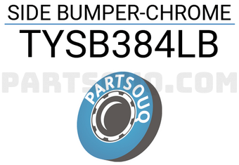 FPI TYSB384LB SIDE BUMPER-CHROME